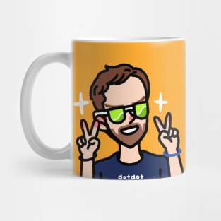 Daniil medvedev with Tennis Sunglasses Mug